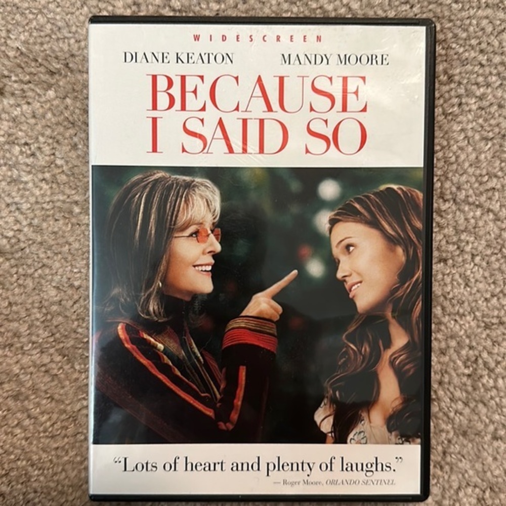 Because I Said So DVD